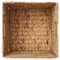 Casafield 13" x 13" Water Hyacinth Storage Baskets, Set of 2 Collapsible Cube Organizers, Woven Bins for Bathroom, Bedroom, Laundry, Pantry, Shelves